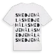 Smedjemåla ordlek t-shirt