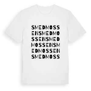 Smedmossen ordlek t-shirt – ekologisk bomull t-shirt från Pinshirt