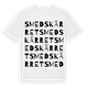 Smedskärret ordlek t-shirt