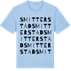 Blue Soul t-shirt med Smitterstad ordlek t-shirt