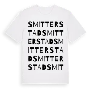 Smitterstad ordlek t-shirt – ekologisk bomull t-shirt från Pinshirt