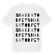 Snabbatorpet ordlek t-shirt