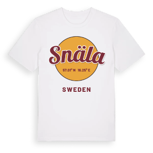 Snäla cirkel t-shirt – ekologisk bomull t-shirt från Pinshirt