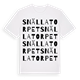 Snällatorpet ordlek t-shirt