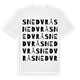 Snedvrå ordlek t-shirt