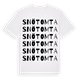 Snötomta ordlek t-shirt
