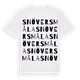 Snöversmåla ordlek t-shirt