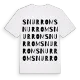 Snurrom ordlek t-shirt