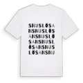 Snuslösan ordlek t-shirt