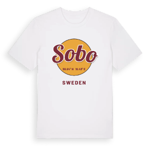 Sobo cirkel t-shirt – ekologisk bomull t-shirt från Pinshirt
