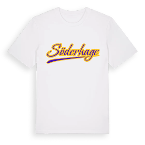 Söderhage baseball t-shirt – ekologisk bomull t-shirt från Pinshirt