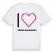 Jag älskar Söderlandsbråna t-shirt stort tryck