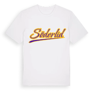 Söderlid baseball t-shirt – ekologisk bomull t-shirt från Pinshirt