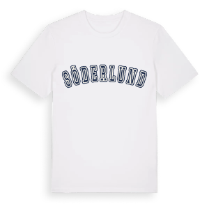 Söderlund college t-shirt – ekologisk bomull t-shirt från Pinshirt