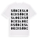 Söderskogen ordlek t-shirt