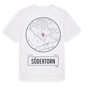 Södertorn t-shirt – ekologisk bomull t-shirt från Pinshirt
