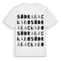 Södra Backabo ordlek t-shirt