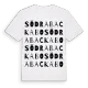 Södra Backabo ordlek t-shirt