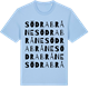 Blue Soul t-shirt med Södra Bråne ordlek t-shirt