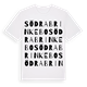 Södra Brinkebo ordlek t-shirt
