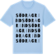 Blue Soul t-shirt med Södra Grind ordlek t-shirt