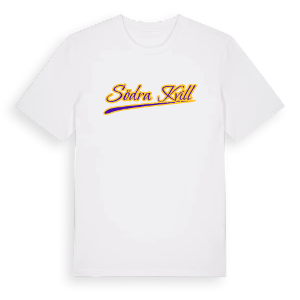 Södra Kvill baseball t-shirt – ekologisk bomull t-shirt från Pinshirt