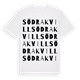 Södra Kvill ordlek t-shirt