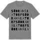 Mid Heather Gray t-shirt med Södra Målatorp ordlek t-shirt
