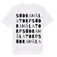 Södra Målatorp ordlek t-shirt