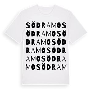 Södra Mo ordlek t-shirt – ekologisk bomull t-shirt från Pinshirt