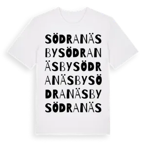Södra Näsby ordlek t-shirt – ekologisk bomull t-shirt från Pinshirt