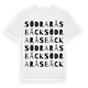 Södra Råsbäck ordlek t-shirt