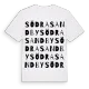Södra Sandby ordlek t-shirt