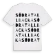 Södra Tallbacka ordlek t-shirt