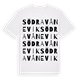 Södra Vånevik ordlek t-shirt