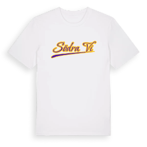 Södra Vi baseball t-shirt – ekologisk bomull t-shirt från Pinshirt