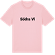 Pink Cotton t-shirt med Södra Vi fetstil t-shirt