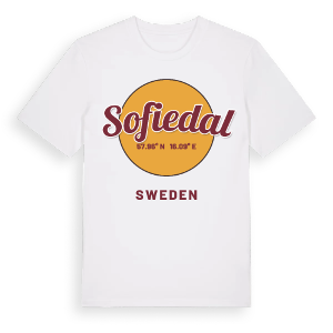 Sofiedal cirkel t-shirt – ekologisk bomull t-shirt från Pinshirt