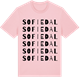 Pink Cotton t-shirt med Sofiedal ordlek t-shirt