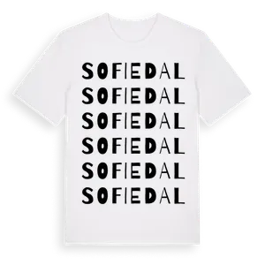 Sofiedal ordlek t-shirt – ekologisk bomull t-shirt från Pinshirt