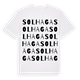 Solhaga ordlek t-shirt