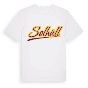 Solhäll baseball t-shirt – ekologisk bomull t-shirt från Pinshirt