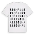 Solhäll ordlek t-shirt