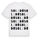 Solidö ordlek t-shirt