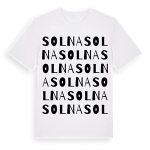 Solna ordlek t-shirt – ekologisk bomull t-shirt från Pinshirt