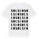Solsbo ordlek t-shirt