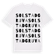 Solstadgruva ordlek t-shirt