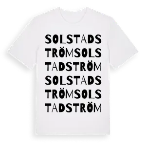 Solstadström ordlek t-shirt – ekologisk bomull t-shirt från Pinshirt