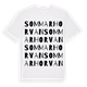 Sommarhorvan ordlek t-shirt