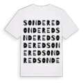 Sondered ordlek t-shirt